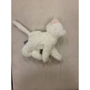 Aurora White Kitten Plush Stuffed Animal Toy‎ Cat Small 8 Inch Soft Doll
